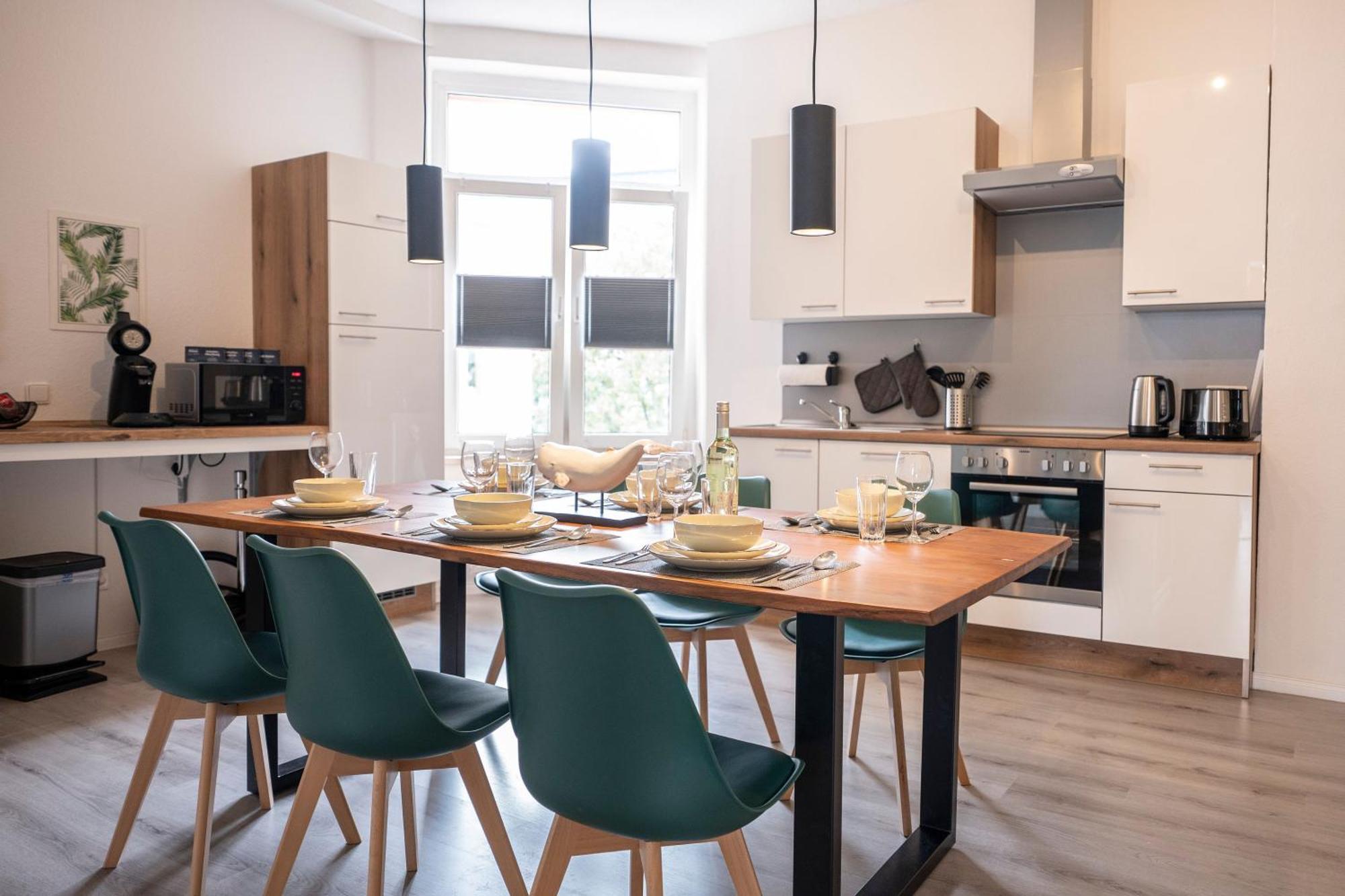 Loh9 - Das Apartment Im Citycenter - Parkplatz - Wlan - Aufzug Chemnitz Luaran gambar