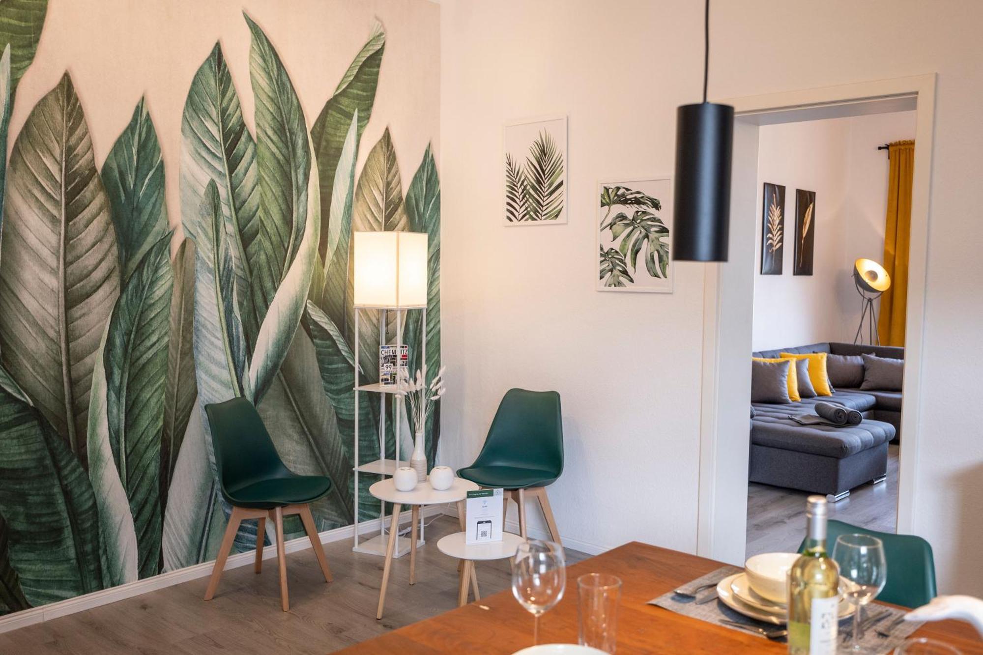 Loh9 - Das Apartment Im Citycenter - Parkplatz - Wlan - Aufzug Chemnitz Luaran gambar